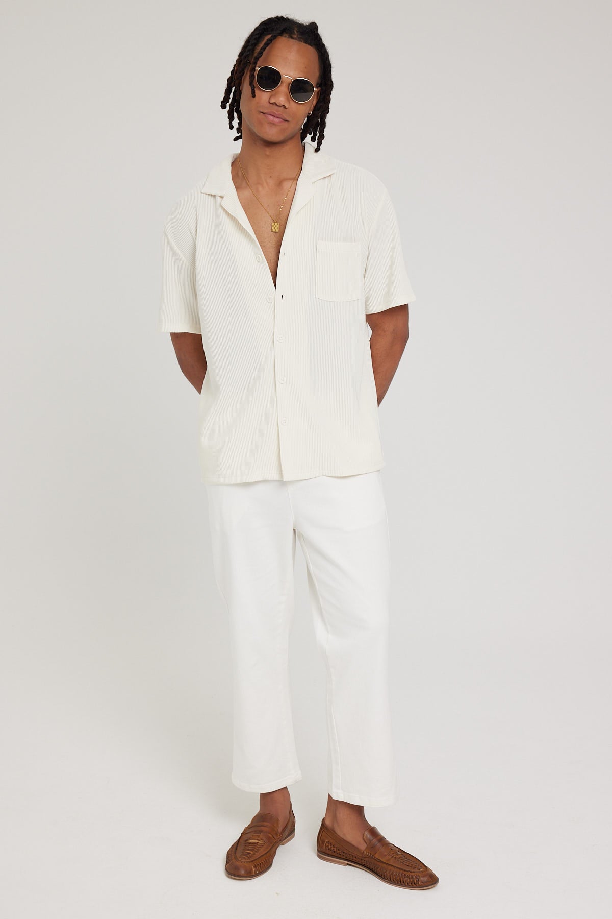 Common Need Madrid Relaxed Pant White