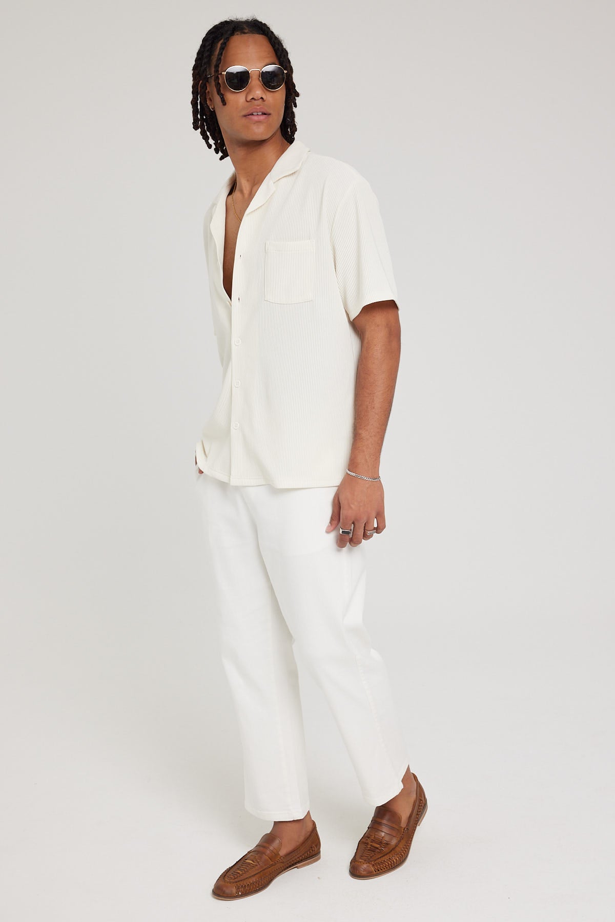 Common Need Madrid Relaxed Pant Off White