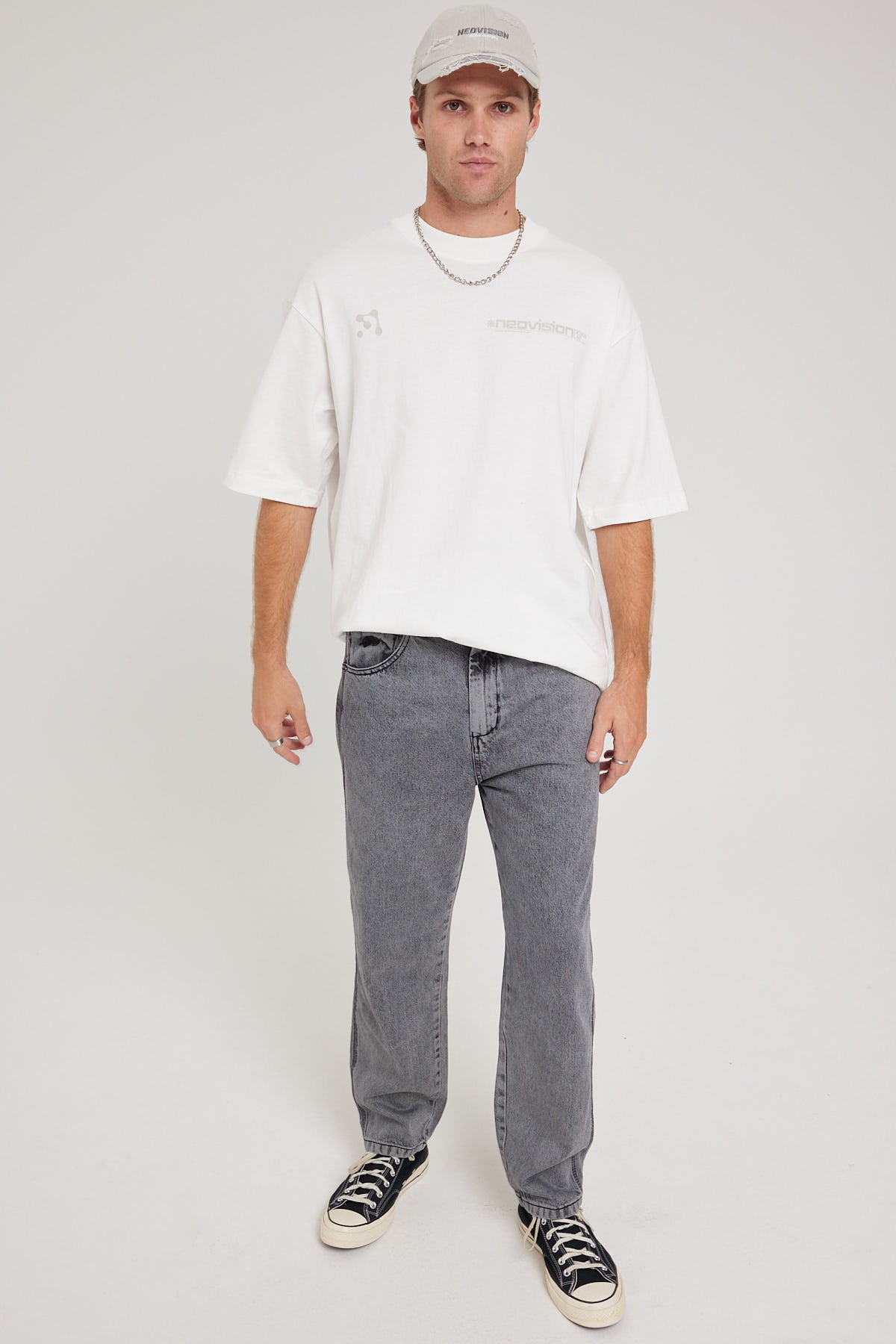 Neovision For The People Oversize Super Heavy Tee Off White – Universal ...