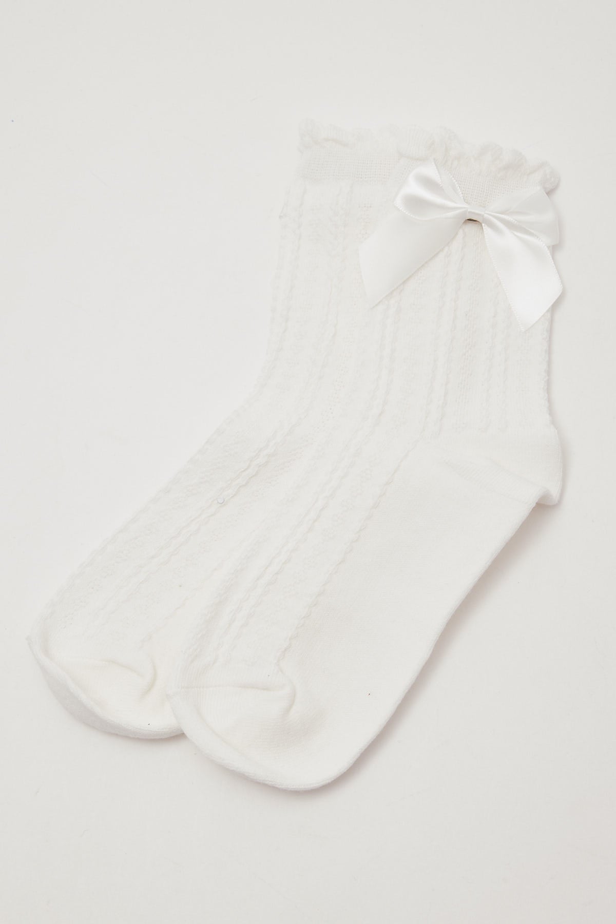 Token Bow Peep Sock White – Universal Store