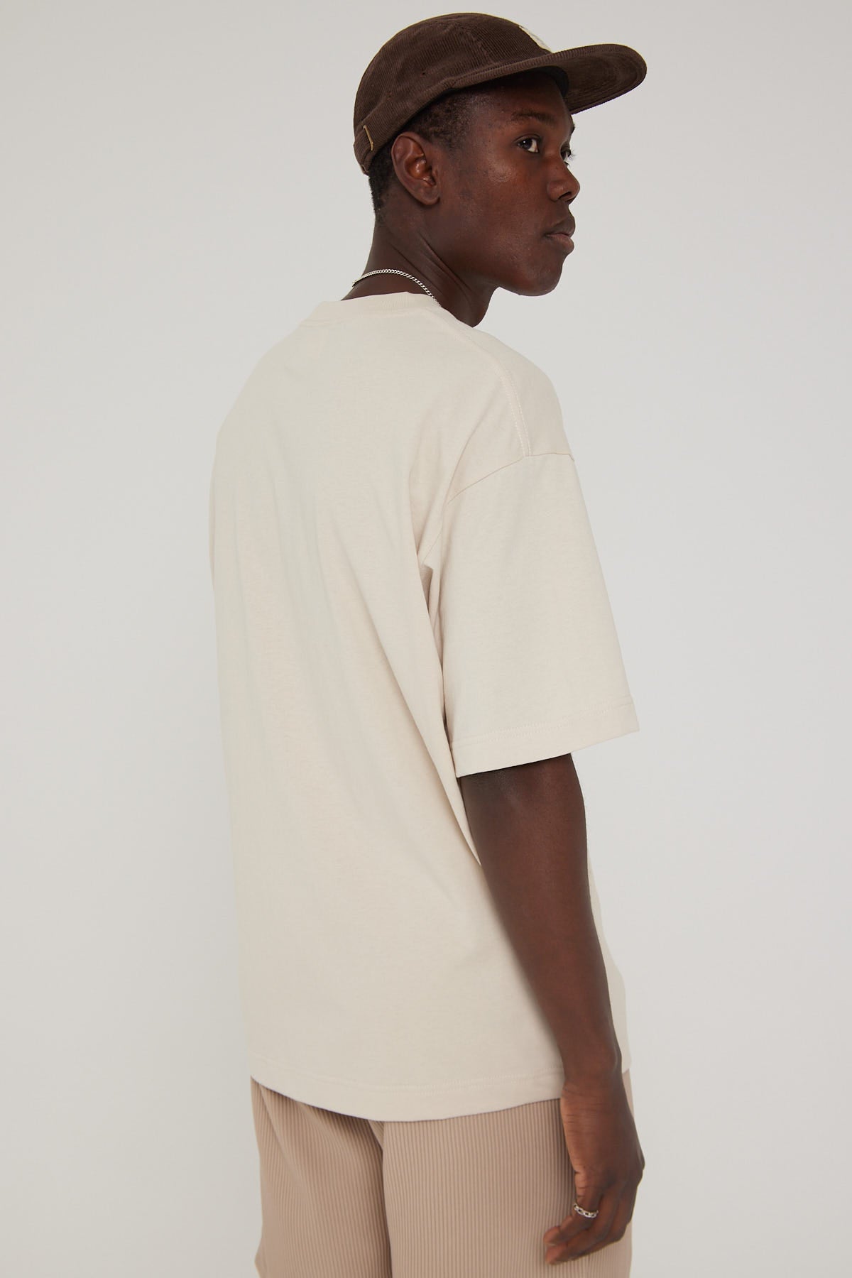 Common Need Relaxation Boxy Tee White