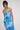 Perfect Stranger Romantic Blues Recycled Mesh Dress Floral Print