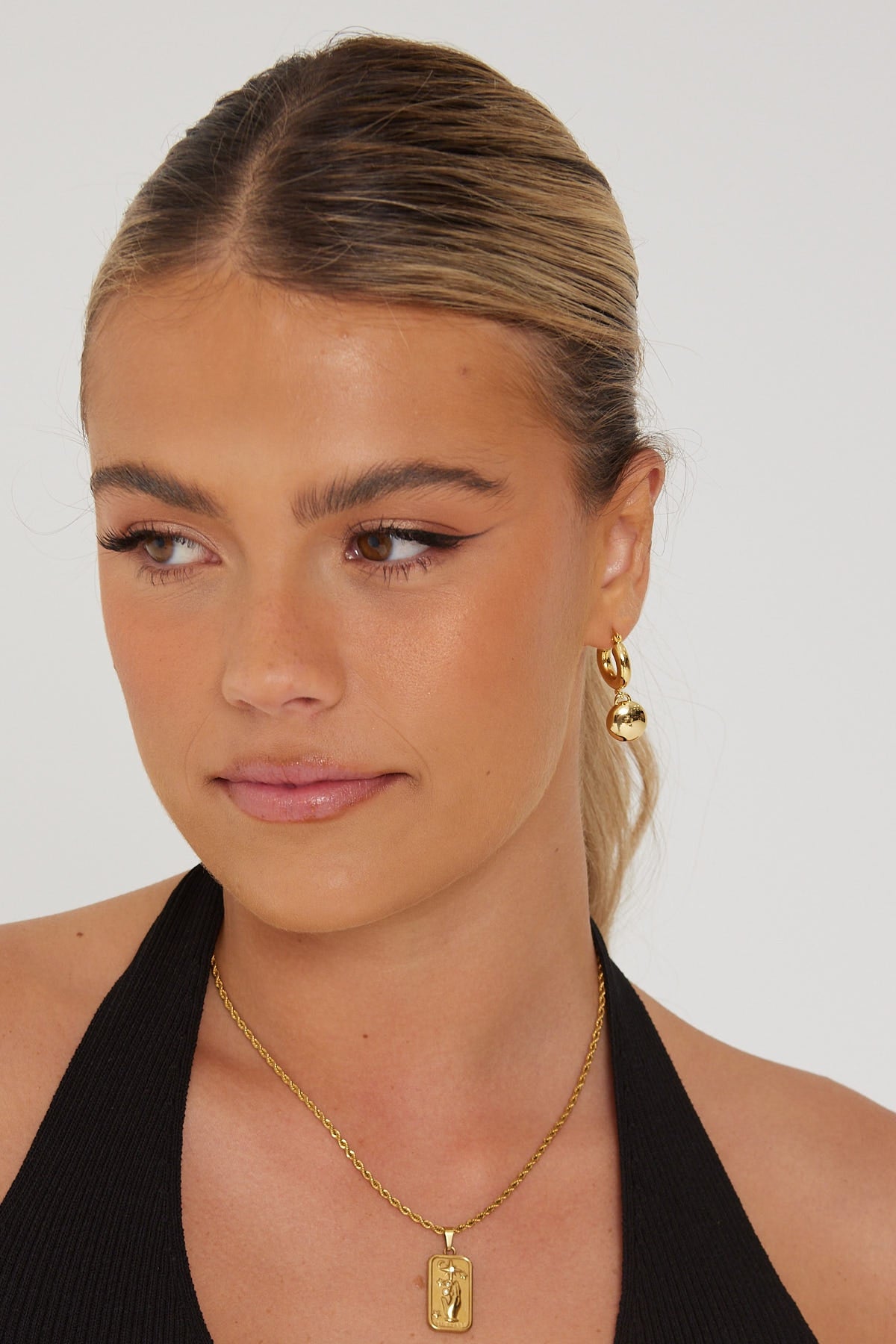 Perfect Stranger Grecia Earring 18k Gold Plated Gold