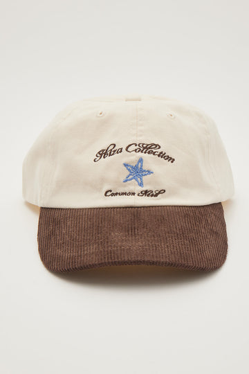 Common Need Ibiza Two Tone Dad Cap Cream