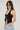 Perfect Stranger Sleeveless Tie Front Knit Top Black