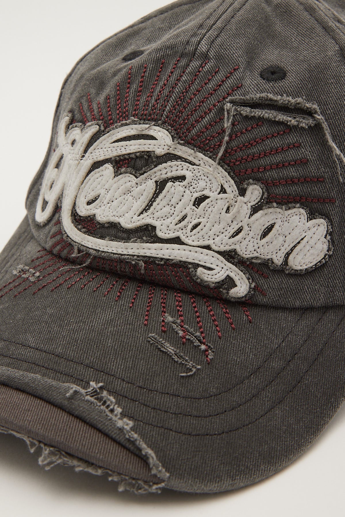Neovision Asteroid Distressed Washed Cap Washed Black