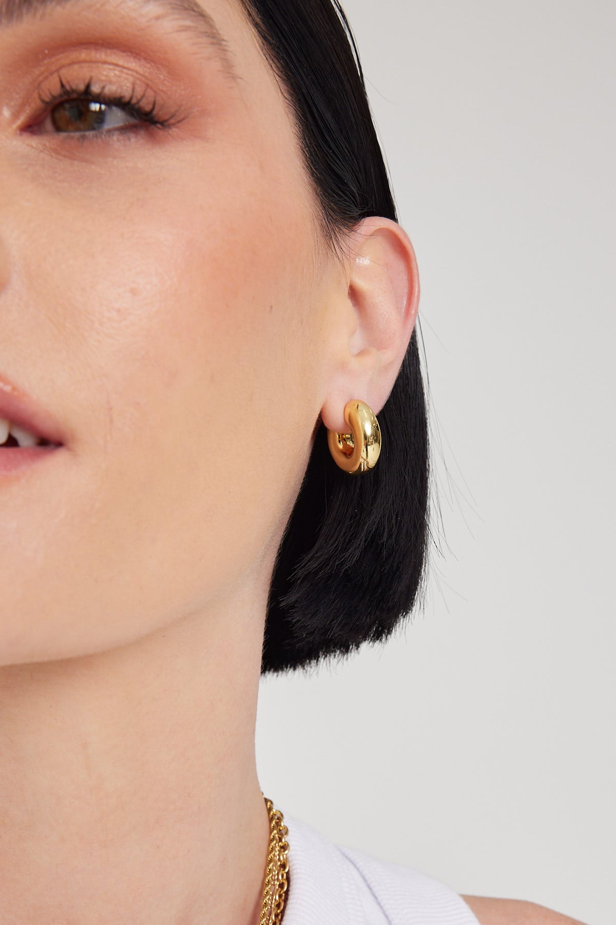 Perfect Stranger Bubble Earring 18k Gold Plated 18K Gold Plated
