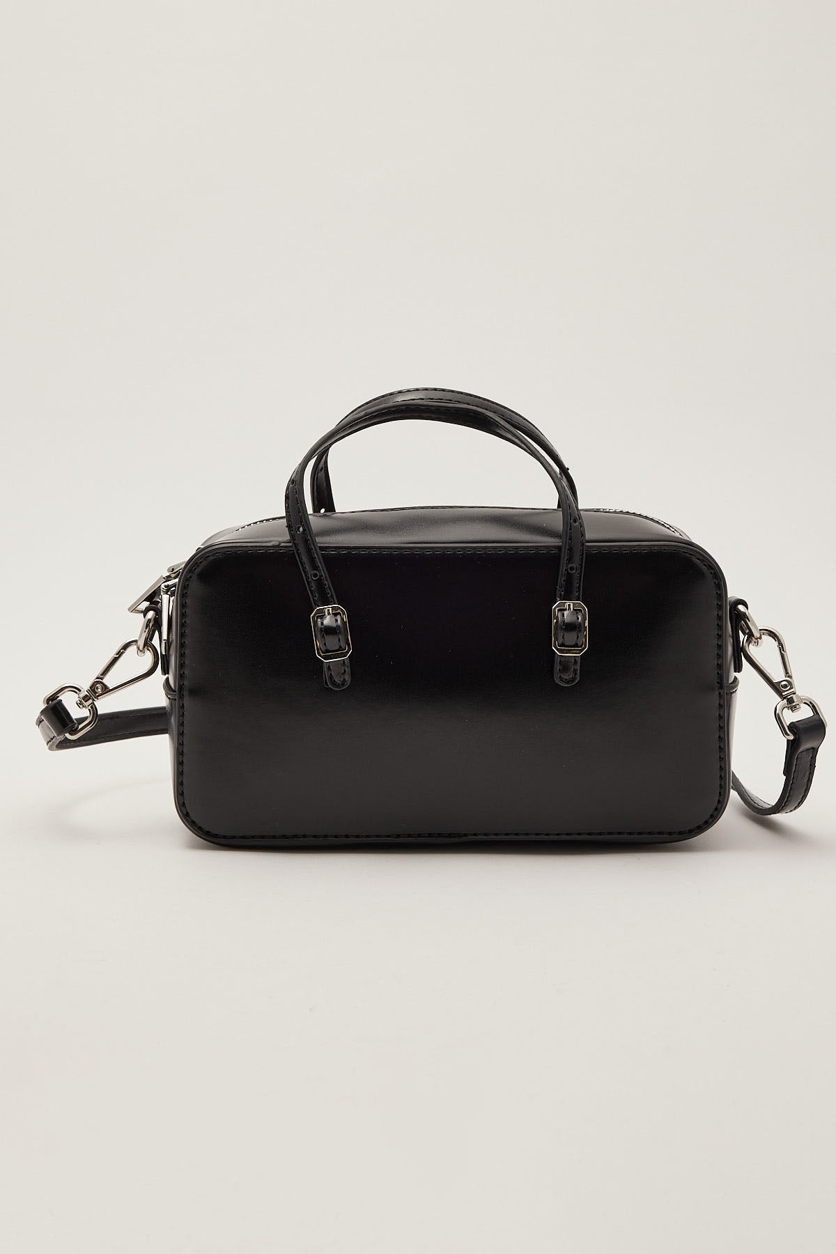 Token Joy Mini Buckle Handbag Black