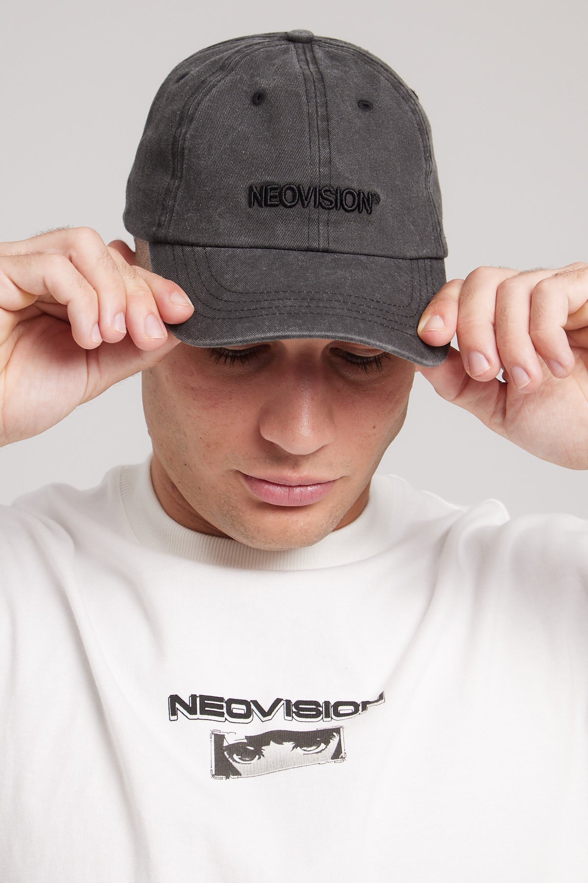Neovision Curation Dad Cap Washed Black – Universal Store