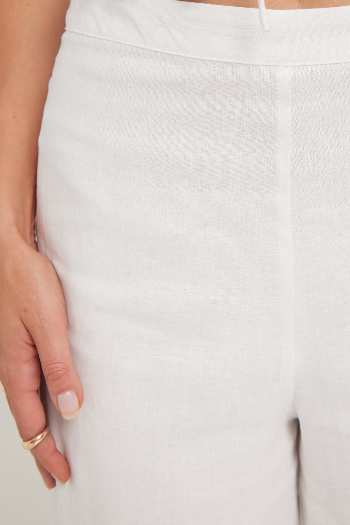 Luck & Trouble Atlas Linen Pant White – Universal Store