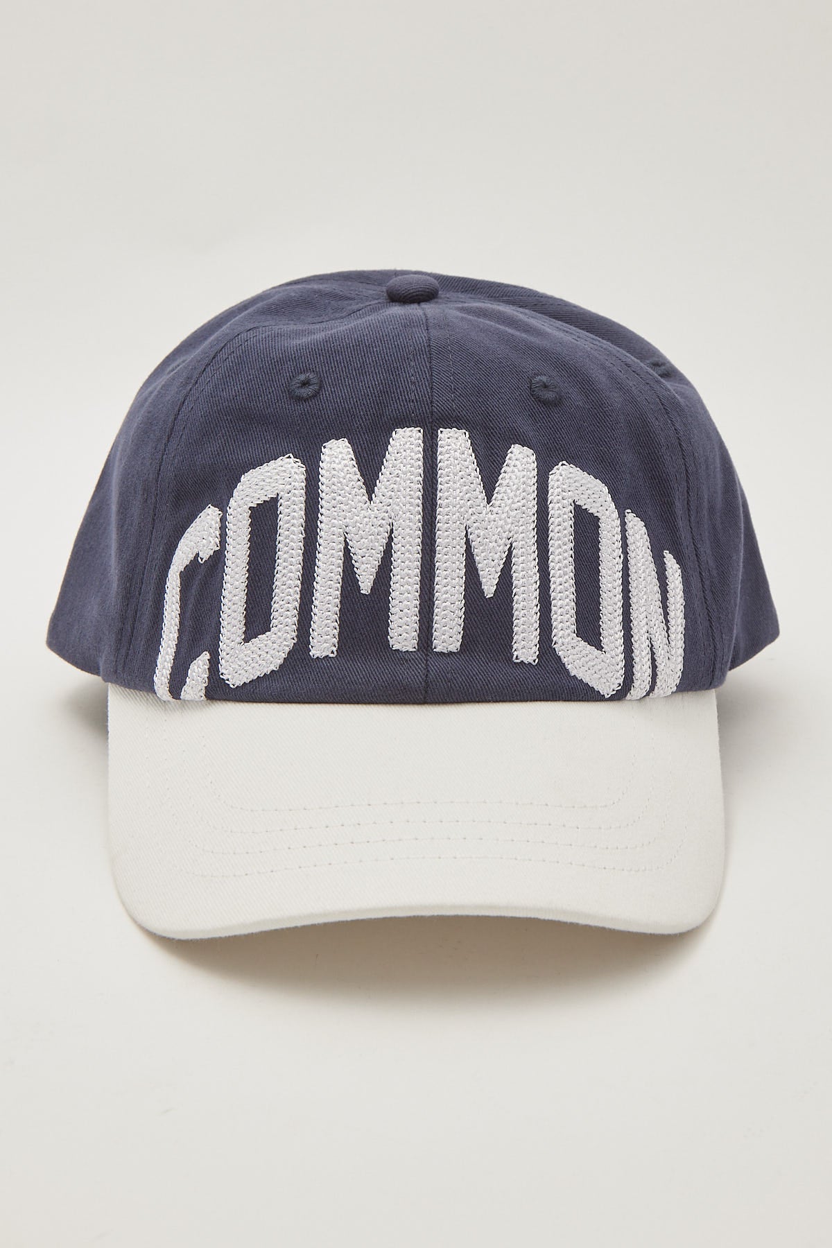 Common Need College Two Tone Dad Cap Navy/White