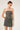 Perfect Stranger PEPPER PINSTRIPE 90S MINI SKIRT Grey Stripe
