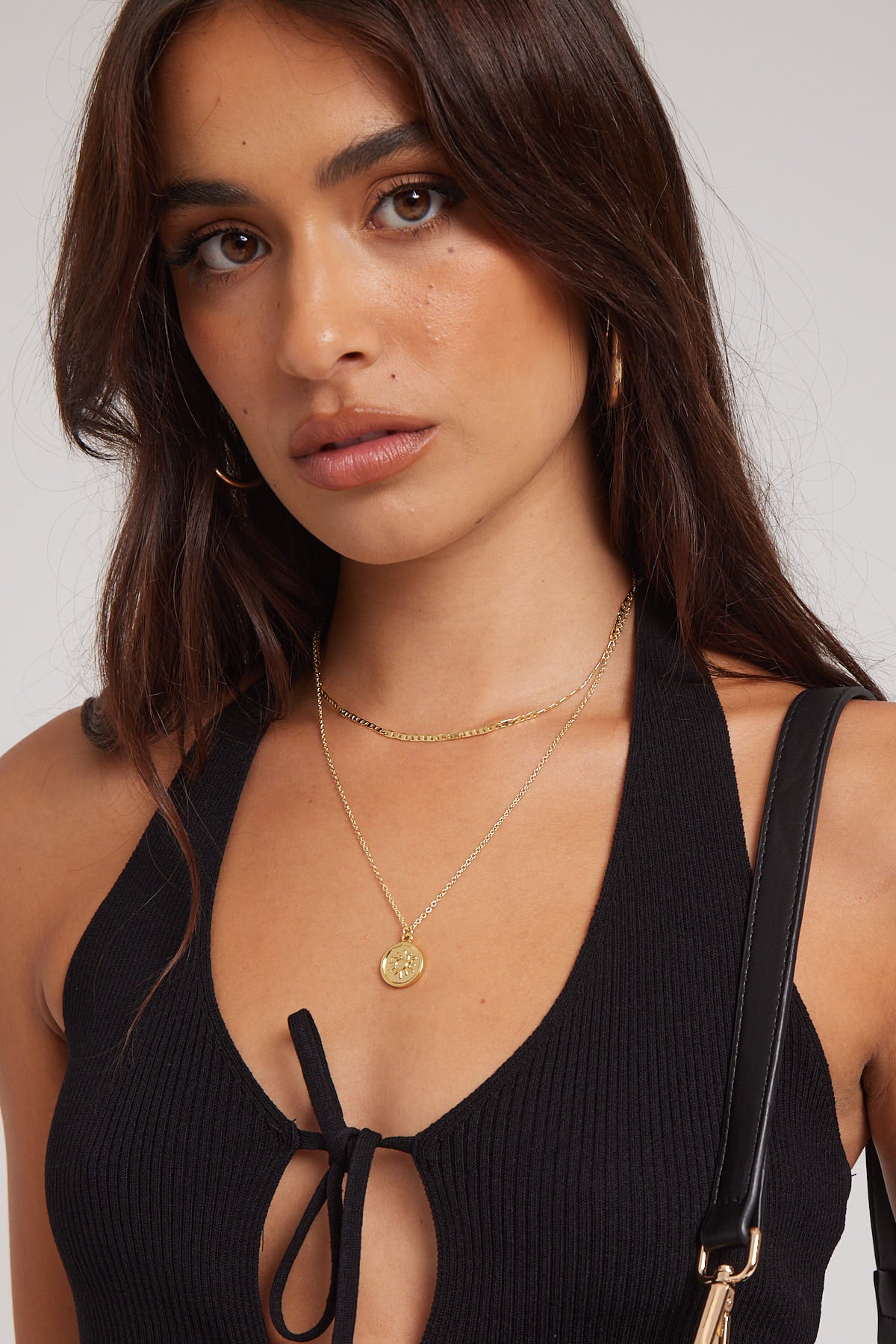 Perfect Stranger Xanthe Necklace 2 Pack 18k Gold Plated Gold