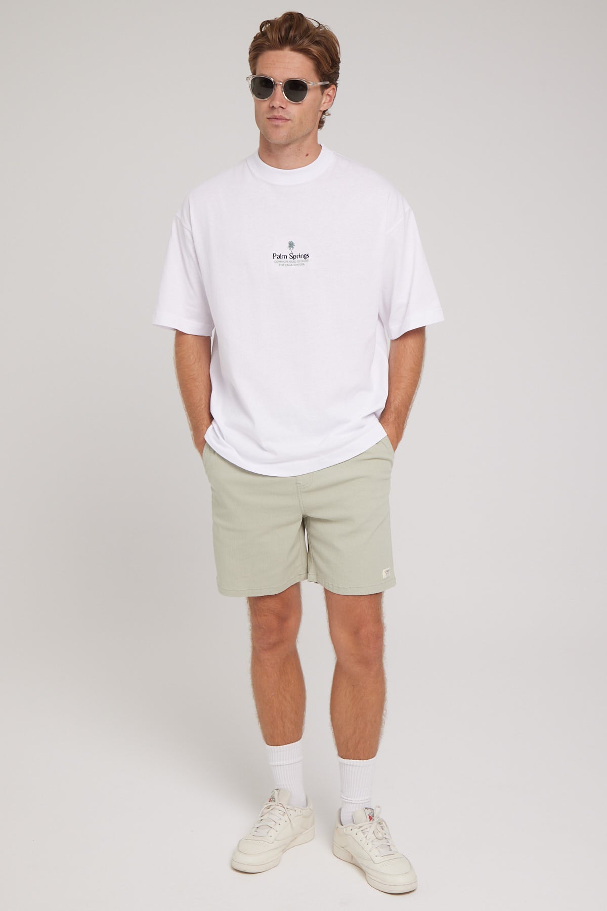 Common Need Palm Springs Easy Tee White – Universal Store