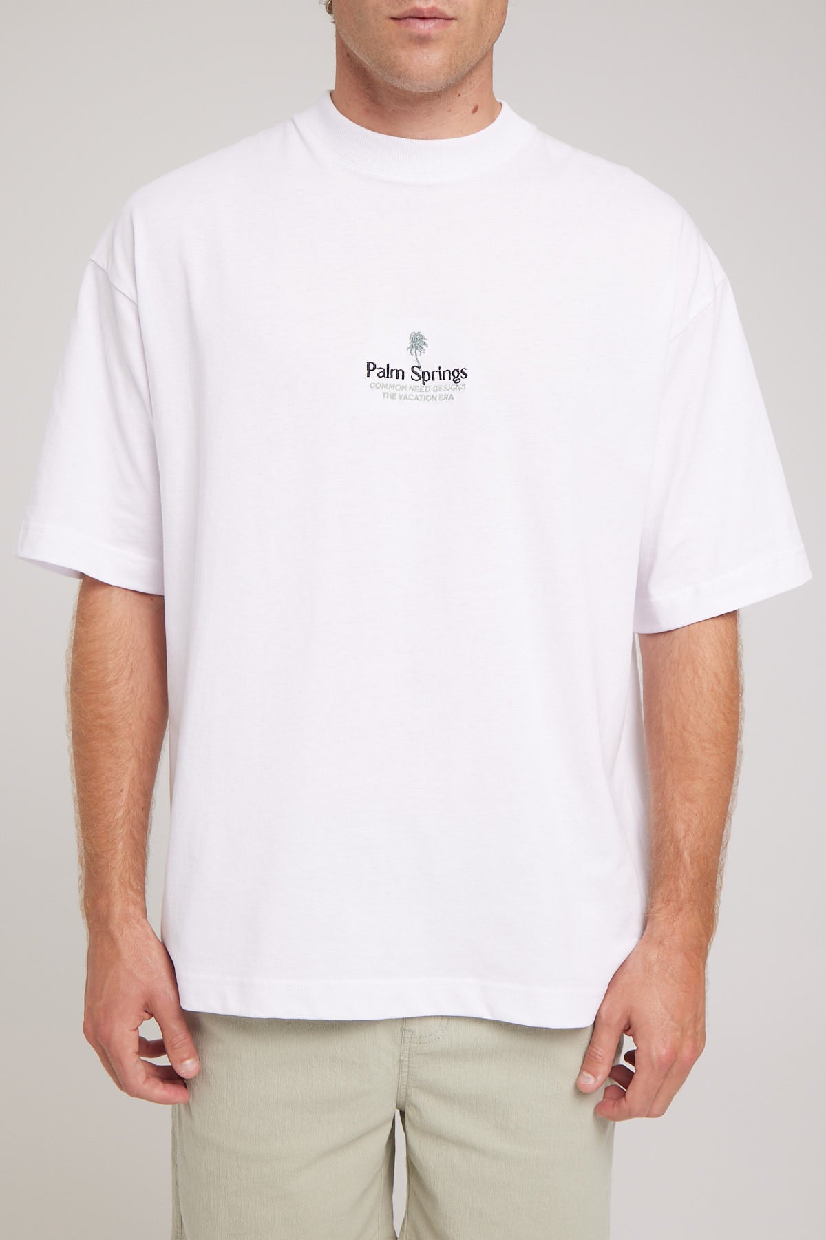 Common Need Palm Springs Easy Tee White – Universal Store