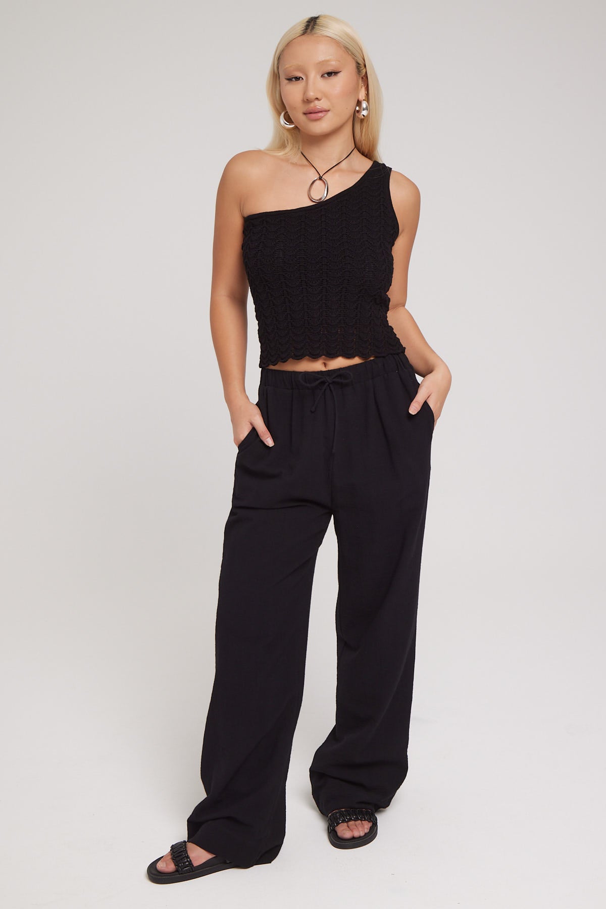 Perfect Stranger Sunset Relaxed Pant Black – Universal Store