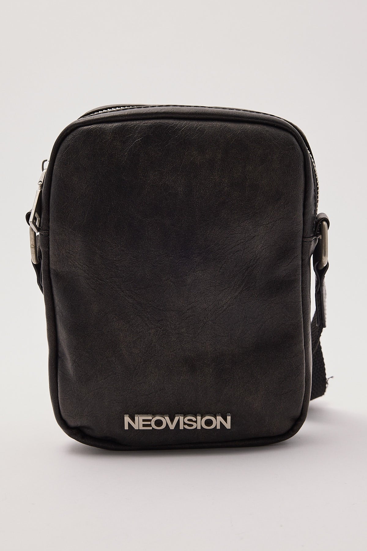 Neovision Washed PU Crossbody Bag Washed Black