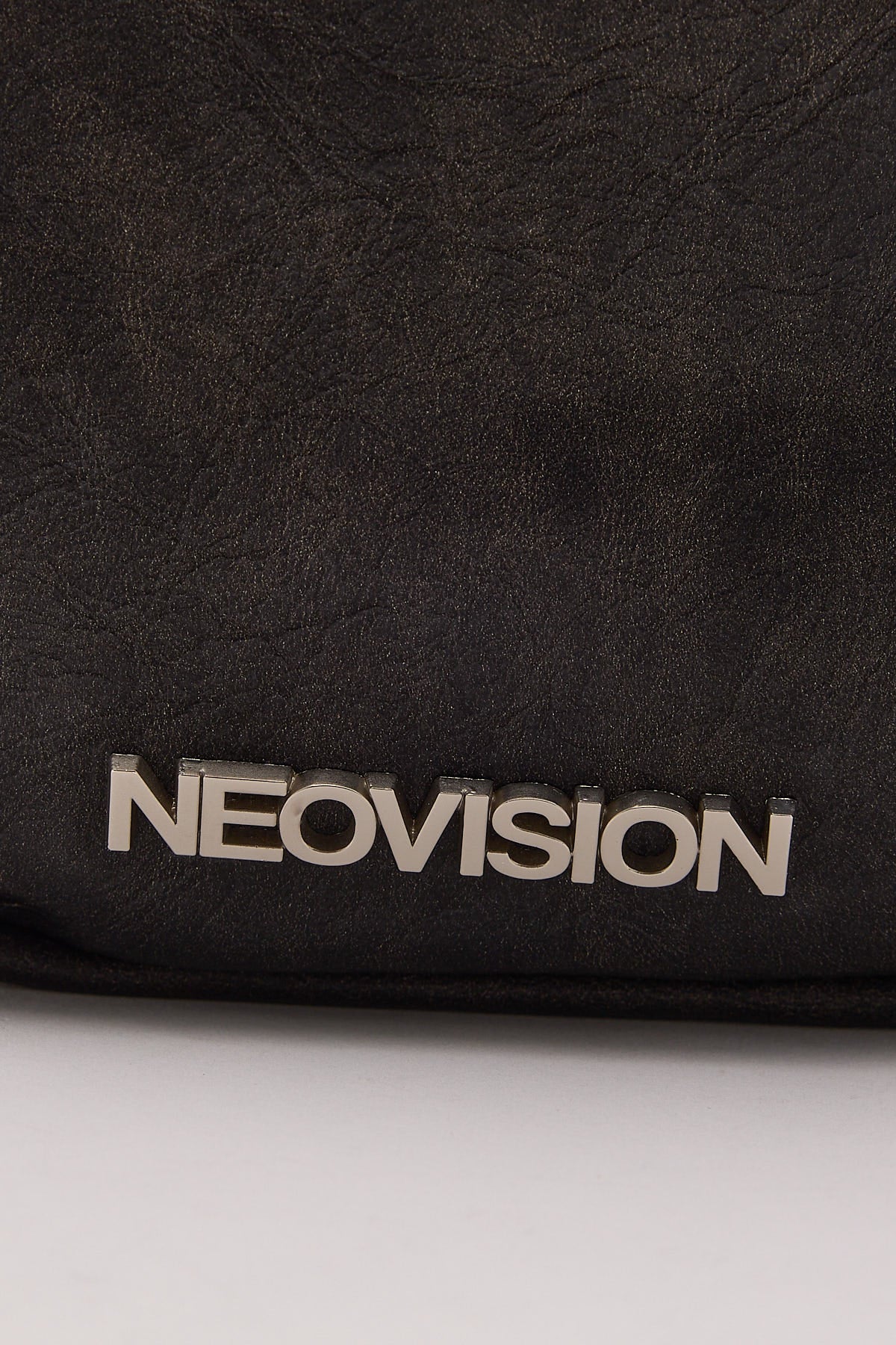 Neovision Washed PU Crossbody Bag Washed Black
