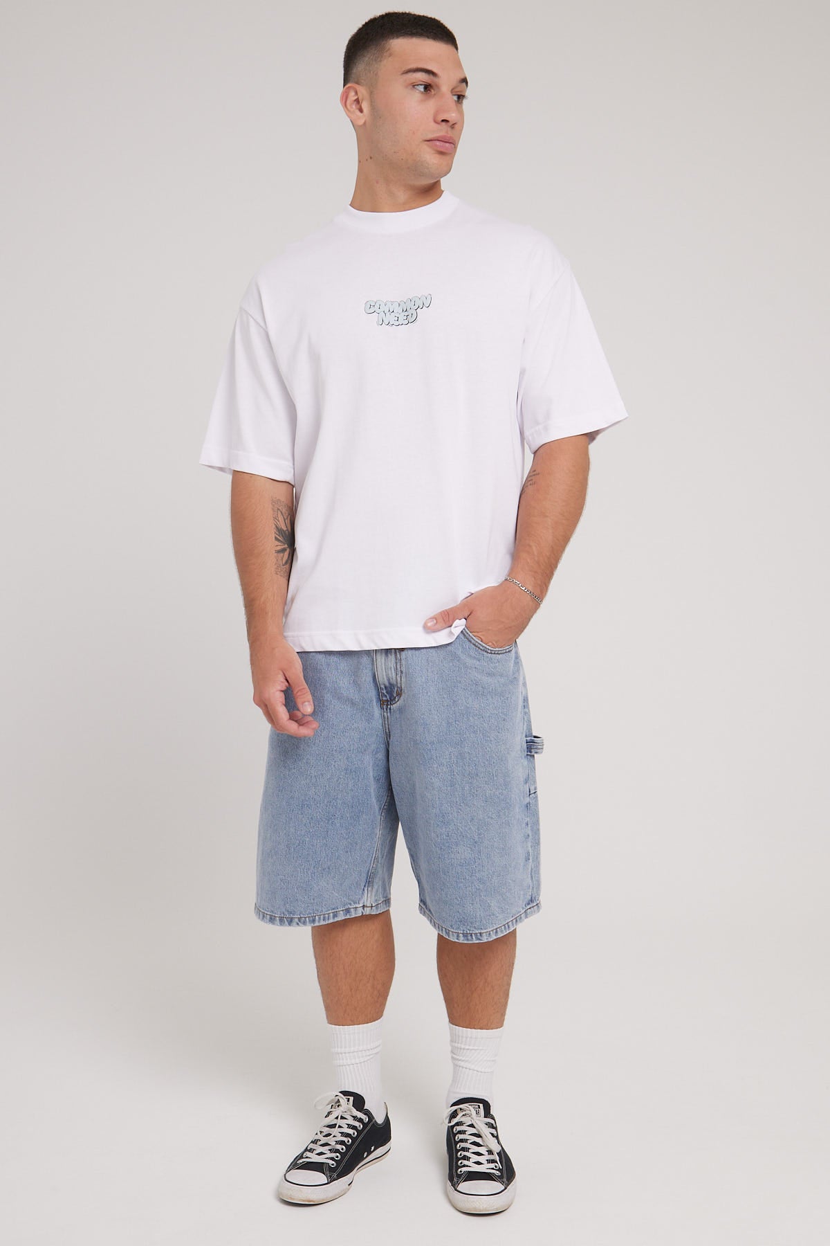 Common Need Visionary Easy Tee White