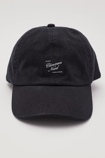 Common Need Legend Dad Cap Black