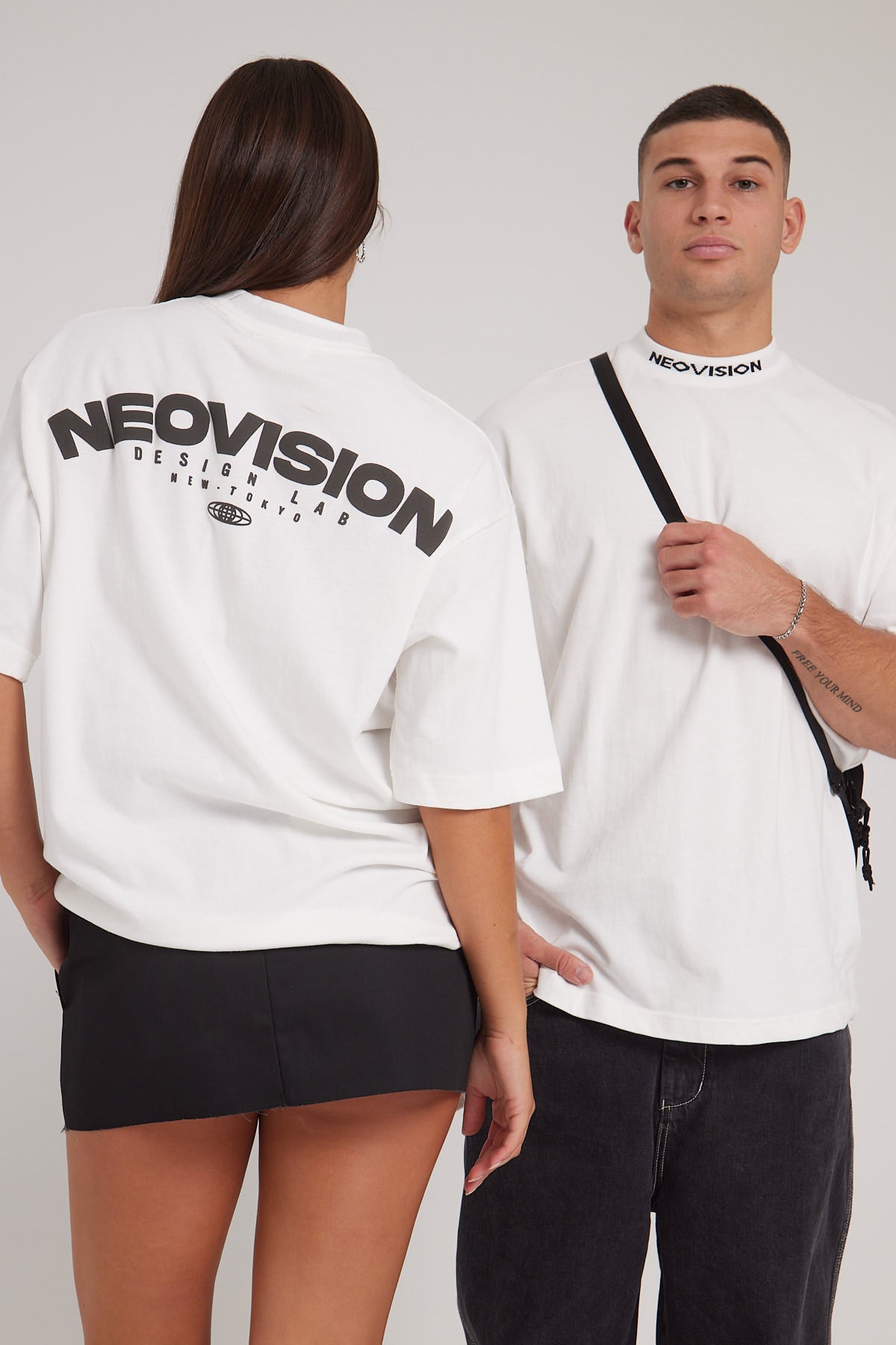 Neovision Concept Oversize Super Heavy Tee White