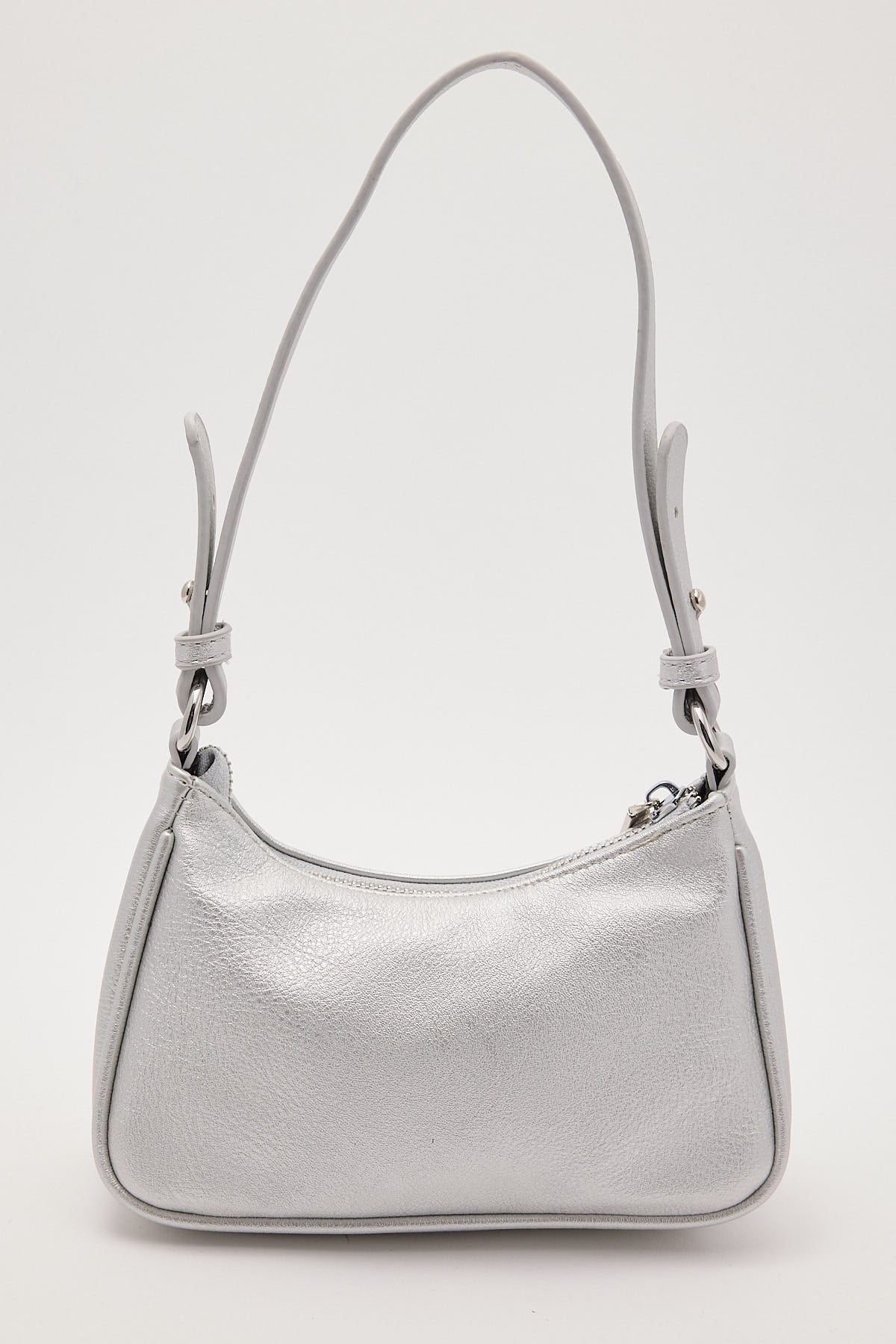 Perfect Stranger Mini Pochette Handbag Silver