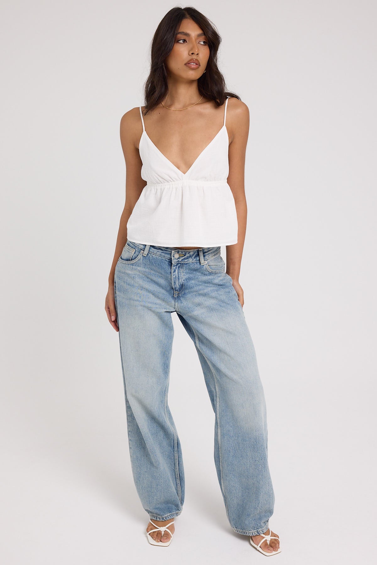 Luck & Trouble Marloes Top White