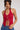 Perfect Stranger Sleeveless Tie Front Knit Top Red