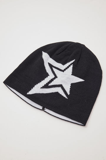 Neovision Galaxy Skull Cap Beanie Black