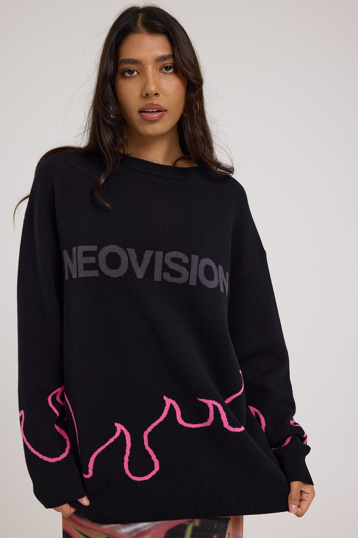 Neovision Inferno Knit Sweater Black