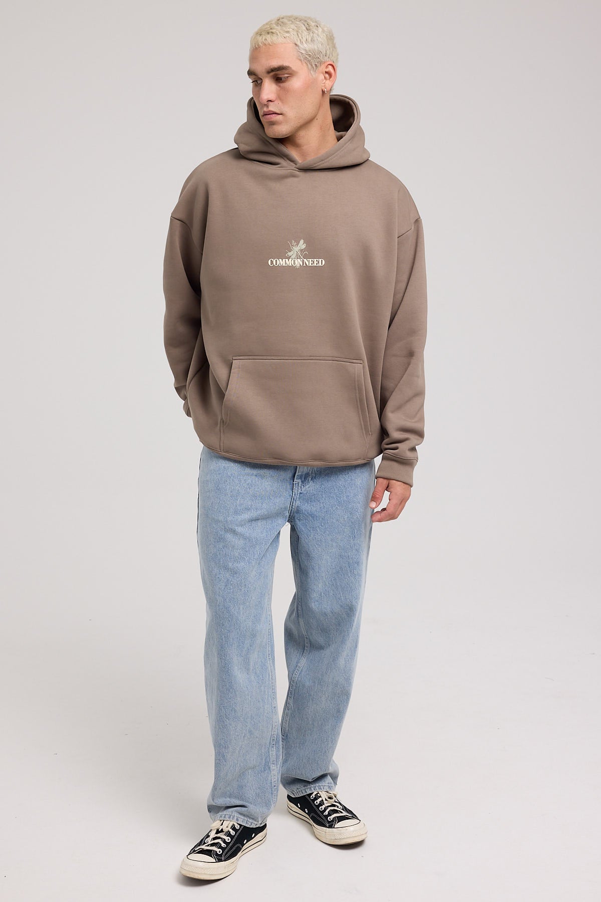 Common Need Agave Hoodie Brown