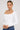 L&t Long Sleeve Scoop Neck Tee White