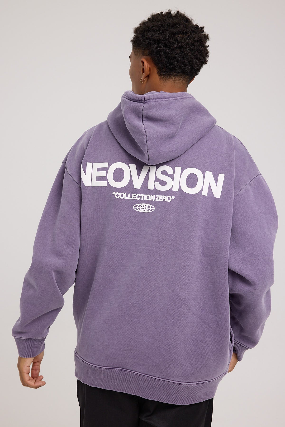 Neovision Exhibit Street Hoodie Purple