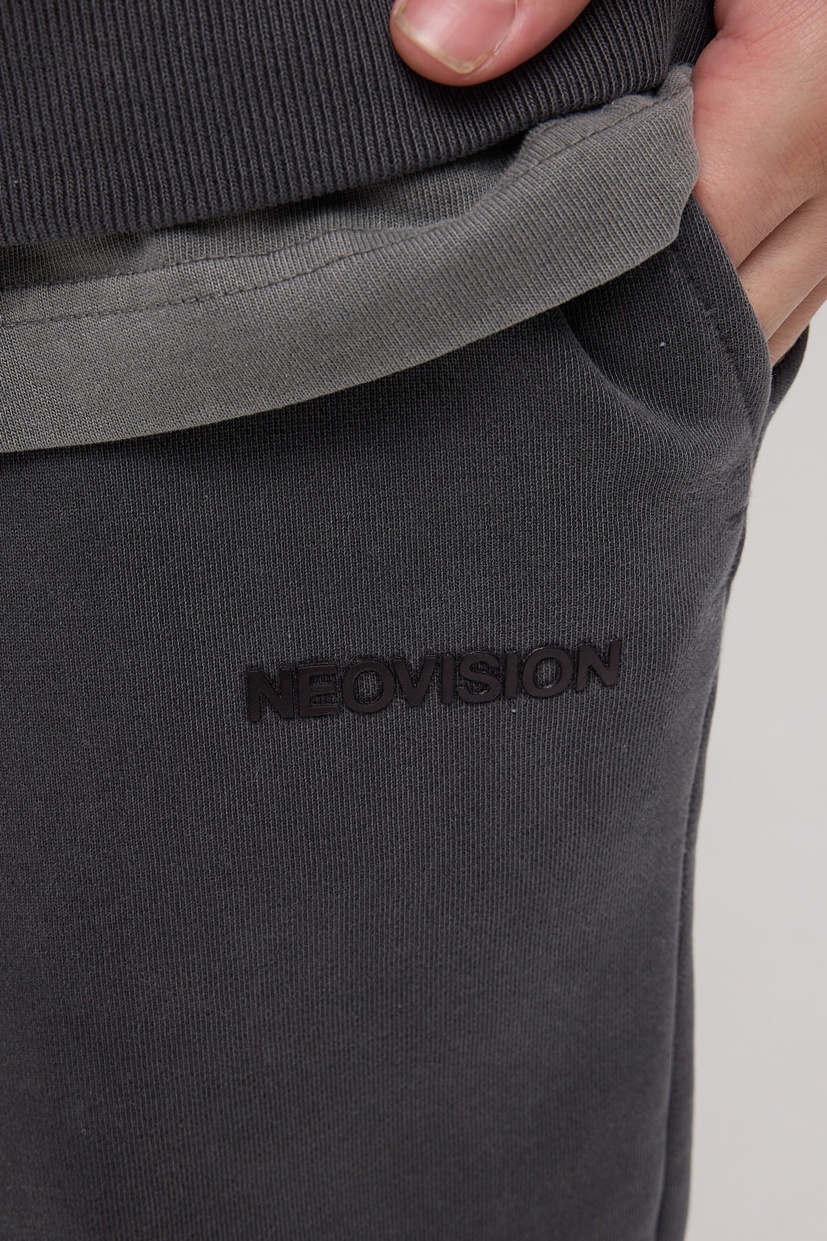 Neovision Base Sweat Short Washed Black