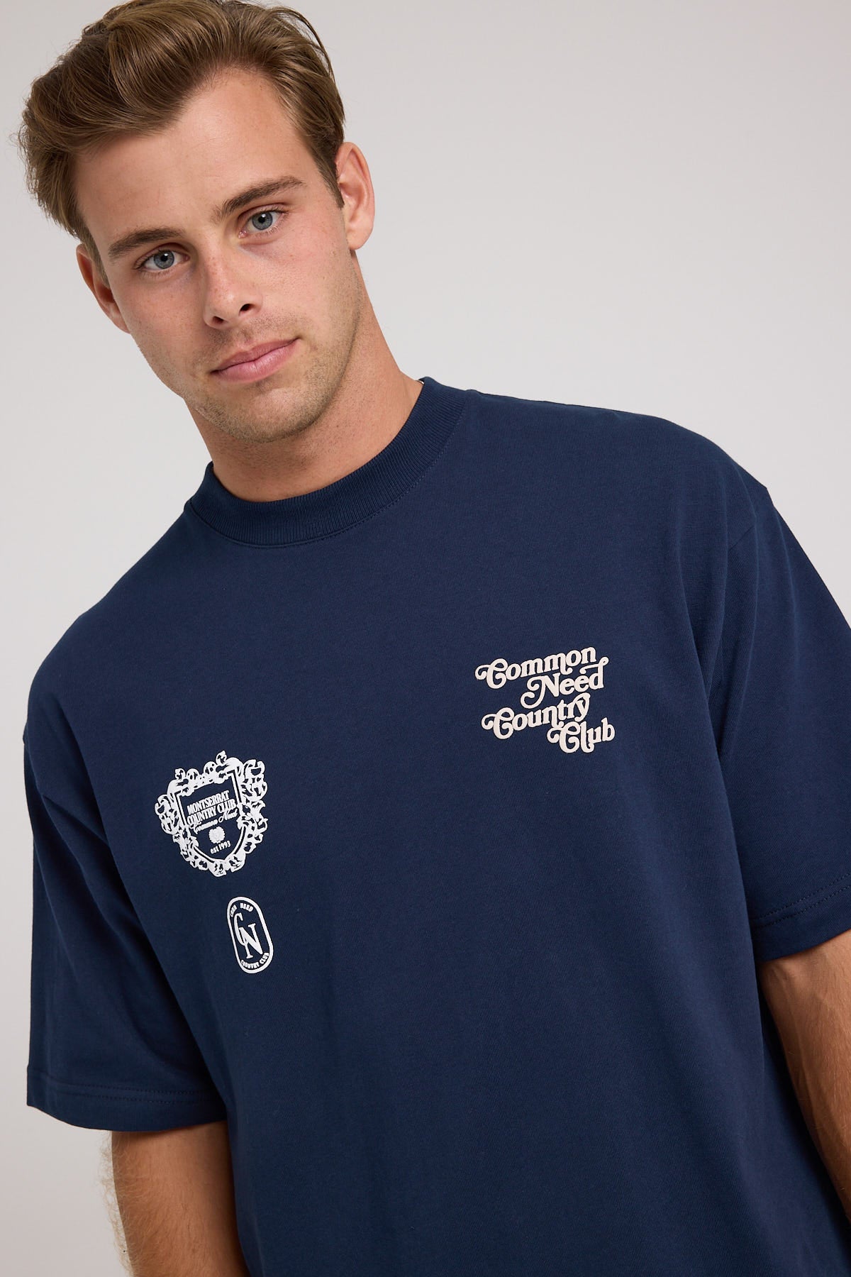 Common Need Country Club Easy Tee Navy Universal Store