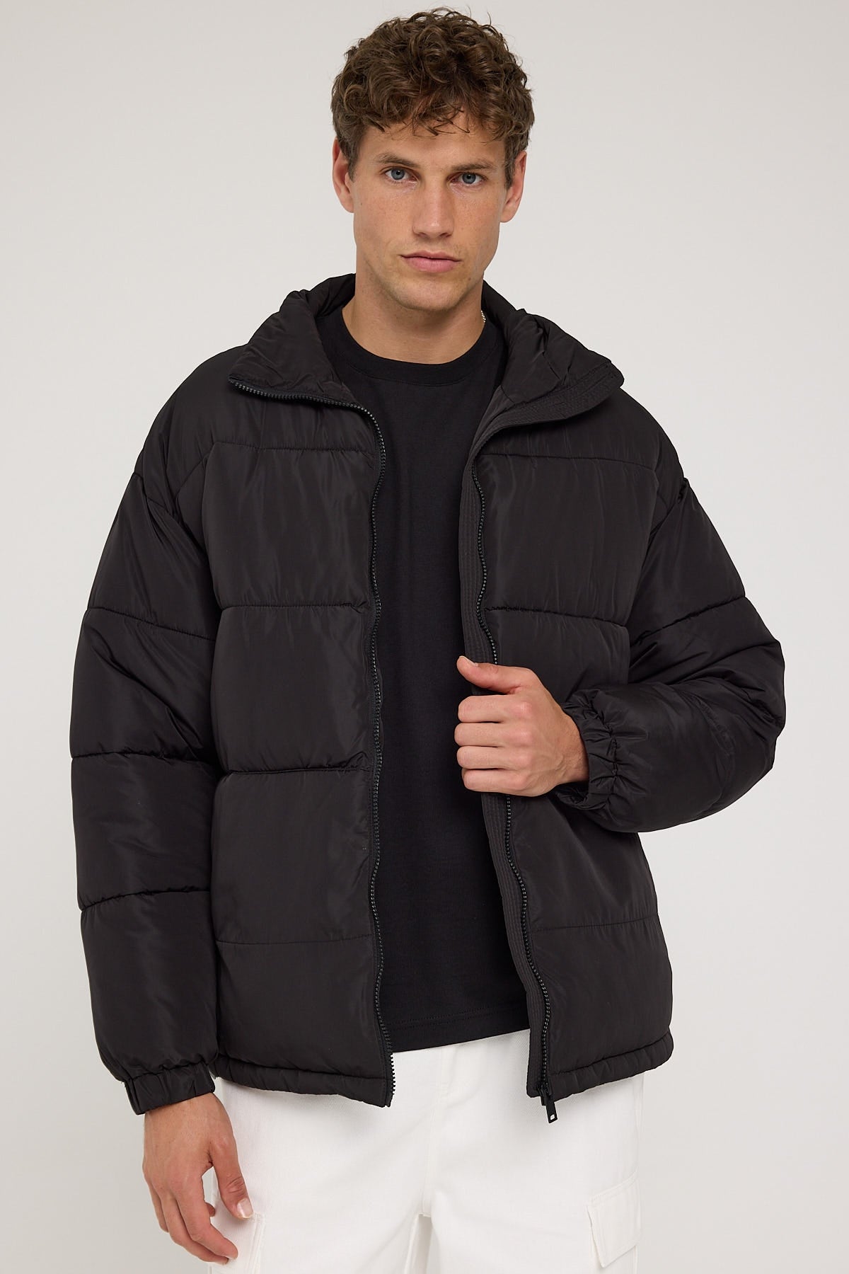 Common Need Vancouver Recycled Puffer Jacket Black