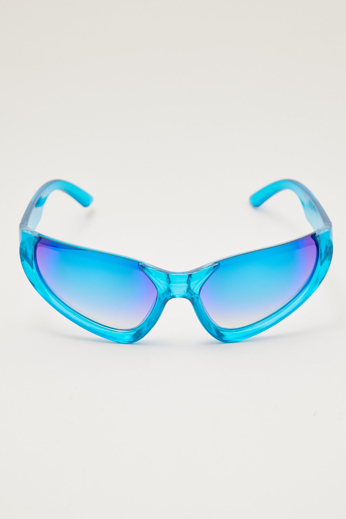 Angels Whisper Frosted Sunglasses Blue