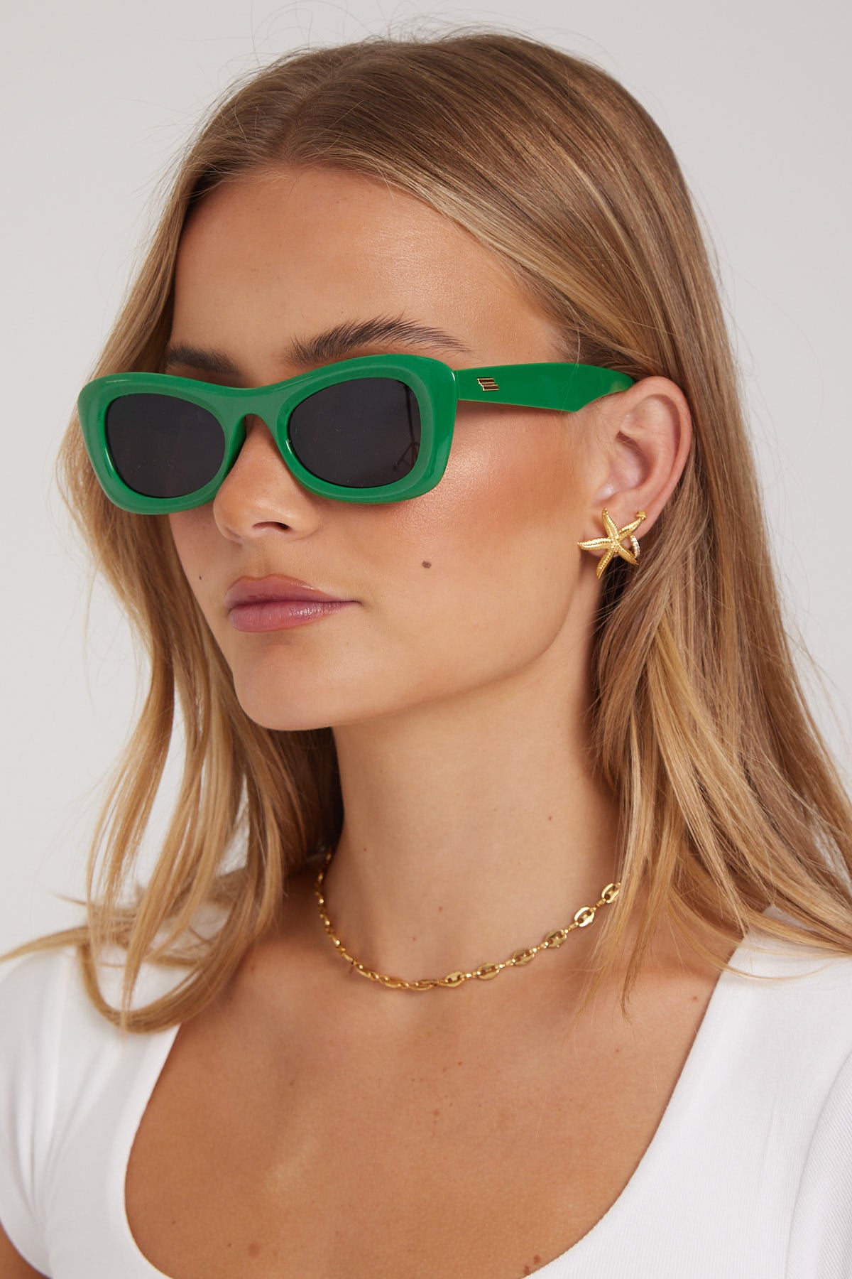 Angels Whisper Elmira Sunglasses Green