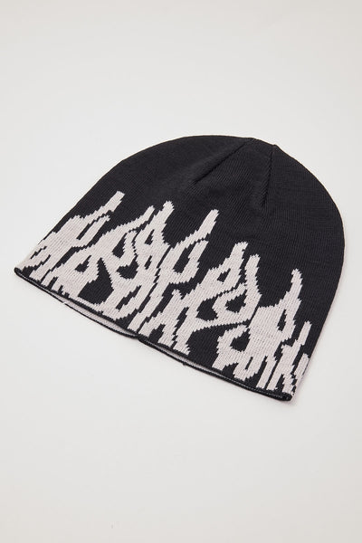 Neovision Twin Turbo Jacquard Skull Cap Beanie Black/Light Grey