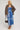 Neovision Tagged Mirror Recycled Mesh Midi Dress Blue Print