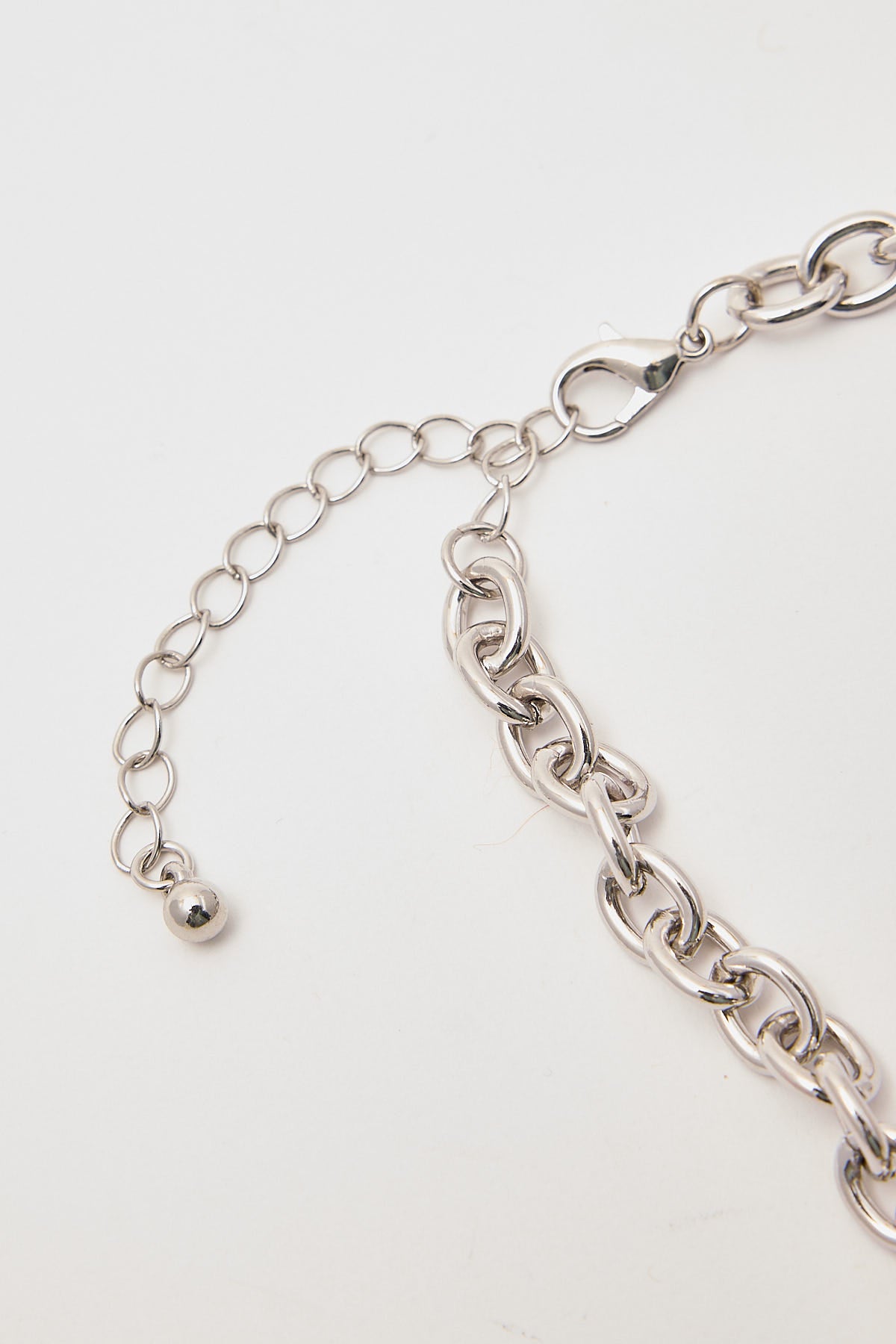 Token Lithium Charm Necklace Silver