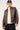 Common Need Pilot PU Leather Jacket Washed Brown