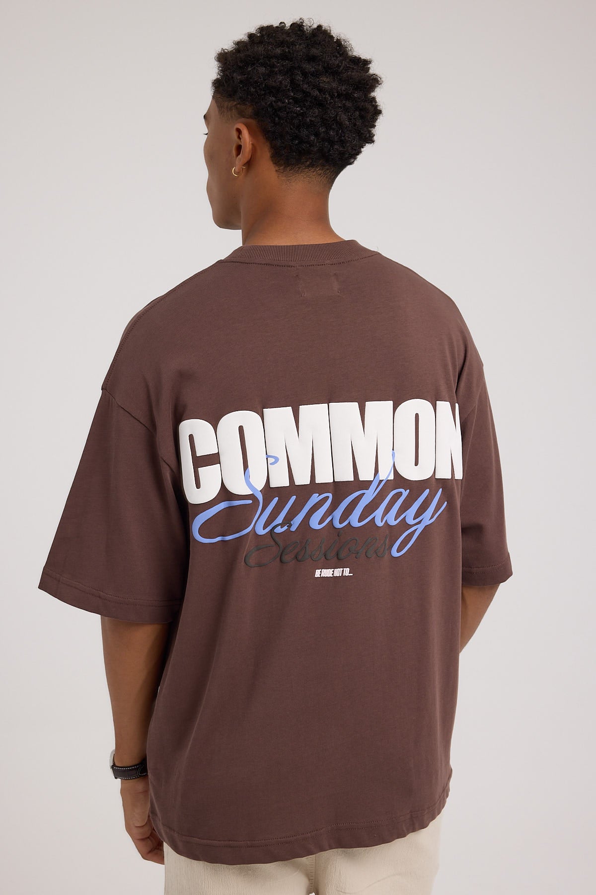 Common Need Session Easy Tee Brown