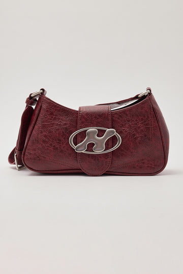 Neovision Bionic Metal Washed Handbag Cherry Crackle