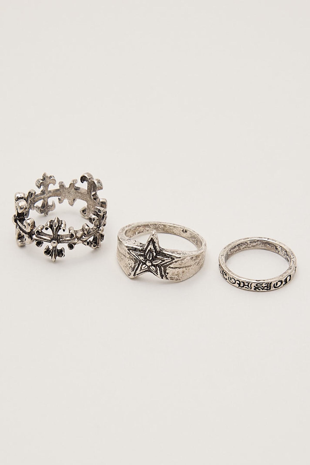 Neovision Gothic Ring Pack Silver
