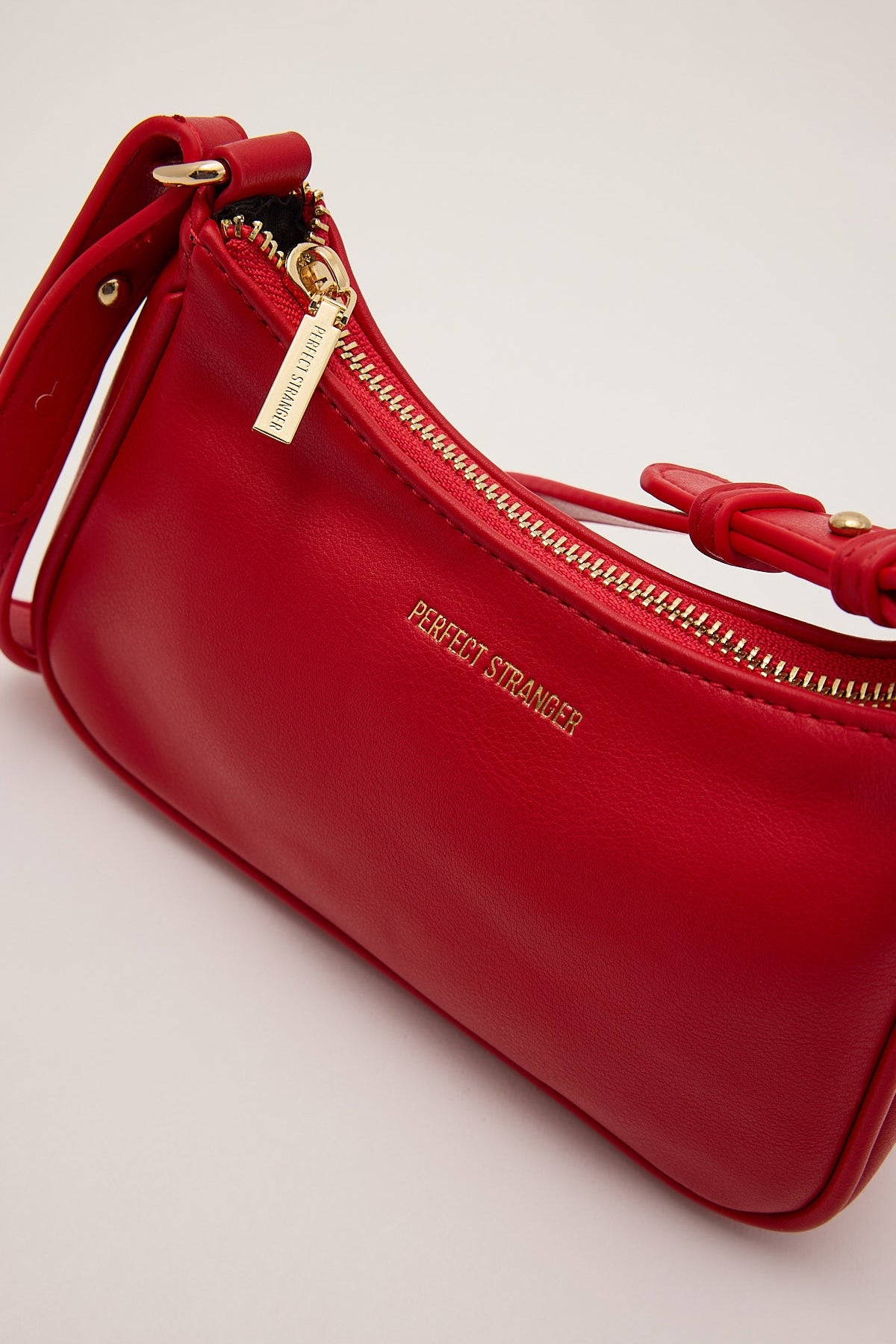 Perfect Stranger Mini Pochette Shoulder Bag Red