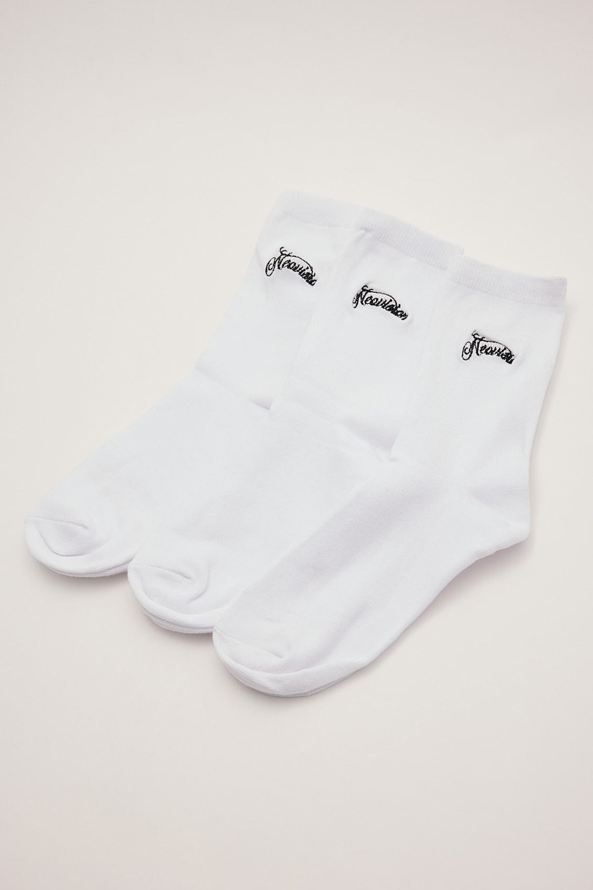 Neovision Surge Sock 3 Pack White main image 0