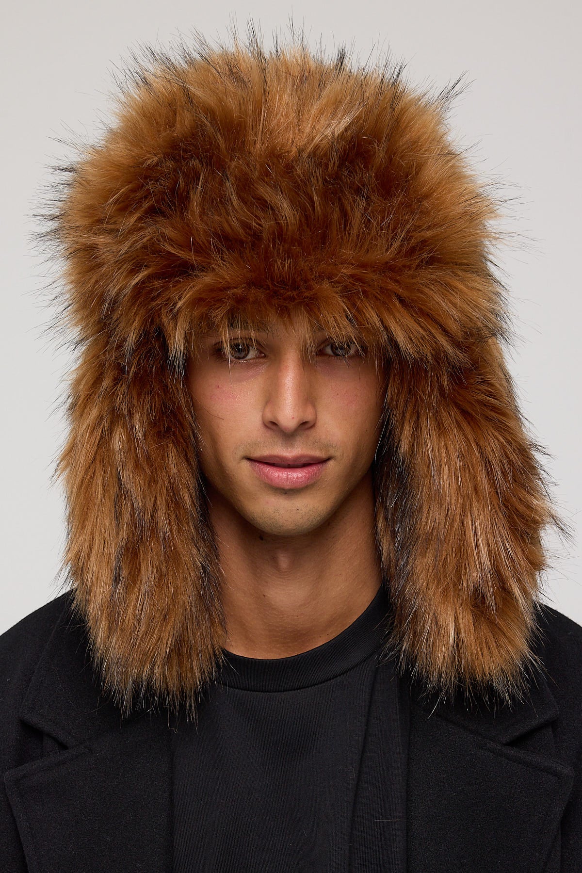 Neovision Kingpin Trapper Hat Brown Fur