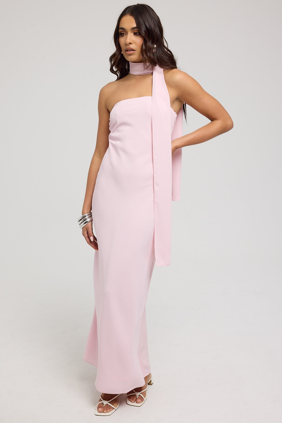 Perfect Stranger Rosewood High Neck Maxi Dress Burgundy – Universal Store