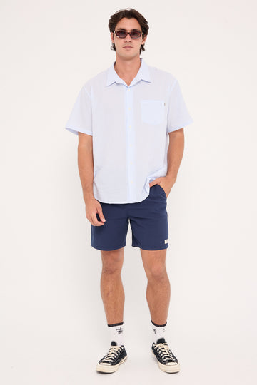 Common Need Organic Cotton Essential Short Navy